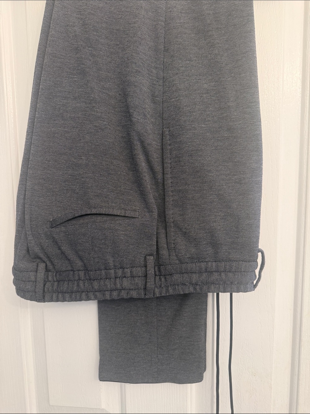 Boss Navy and Gray Lined Jacket Interior